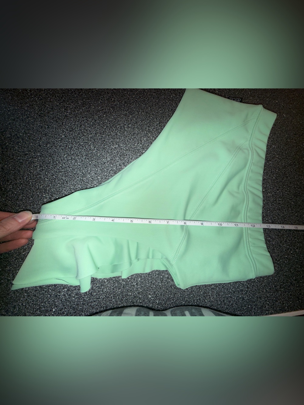 Tiger Friday Dance Crop Top Mint Green Size Adult Small - Picture 7 of 8